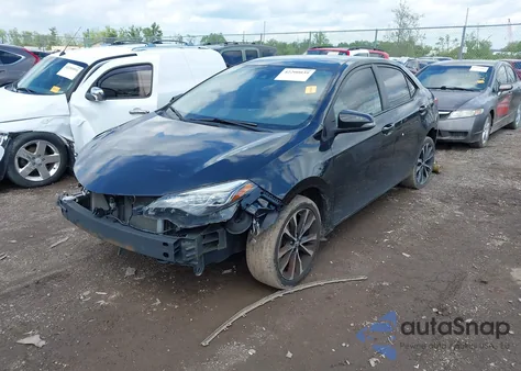 2017 Toyota Corolla Se from USA, damaged, VIN 2T1BURHE7HC828341